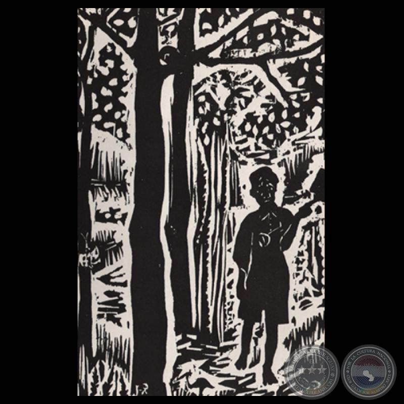 JESÚS - Grabado de JACINTO RIVERO